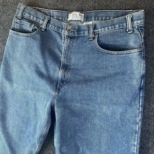 Levi Strauss Signature Men's Classic‎ Fit Jeans W40 L31 Blue Denim READ